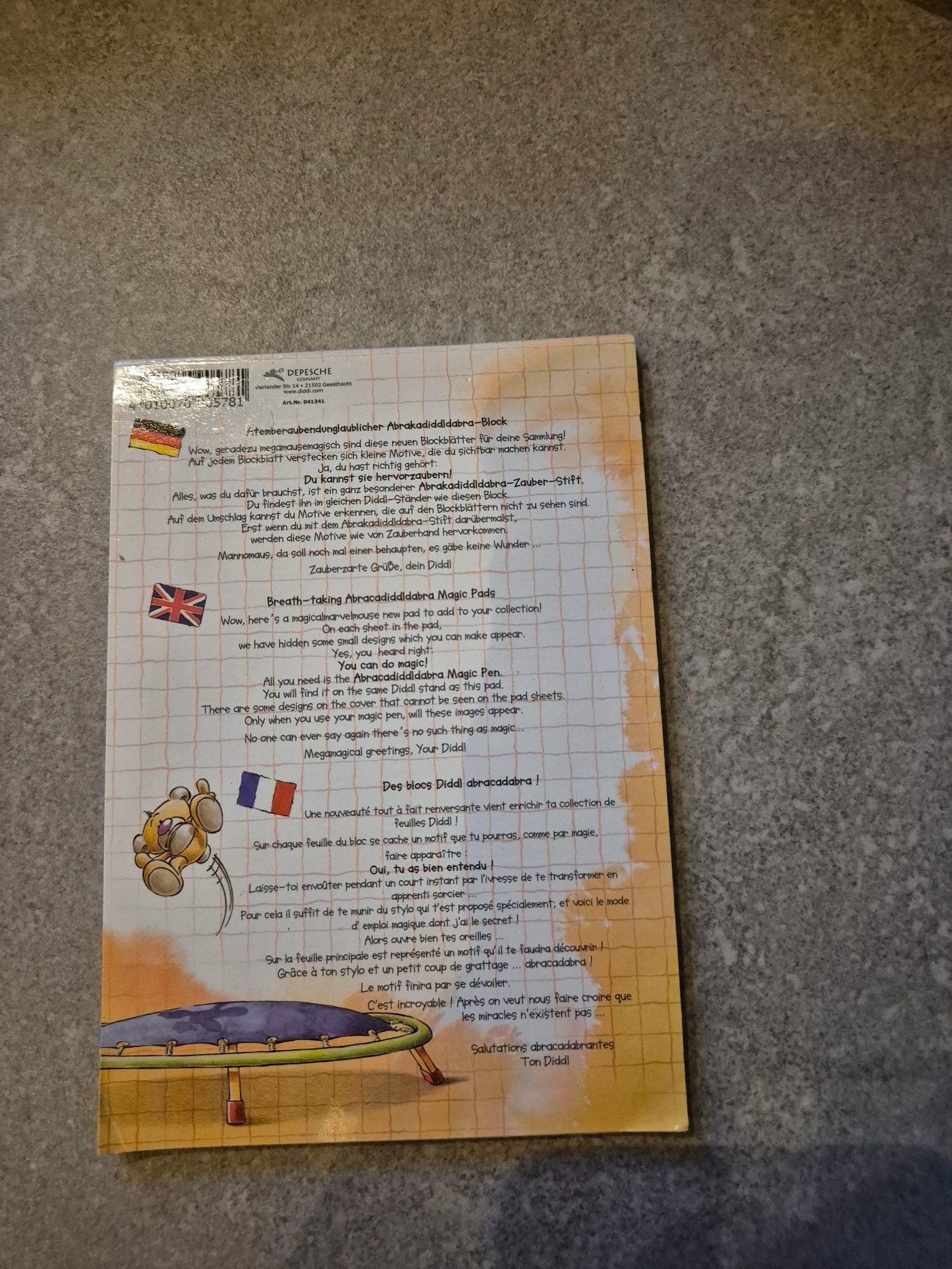 Diddl bloco A6 nº 166 – photo 3
